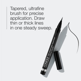 Clinique brush-tip close-up for precise application benefit