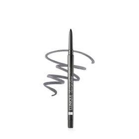 Clinique front packaging showing polished pewter shade and secure finish