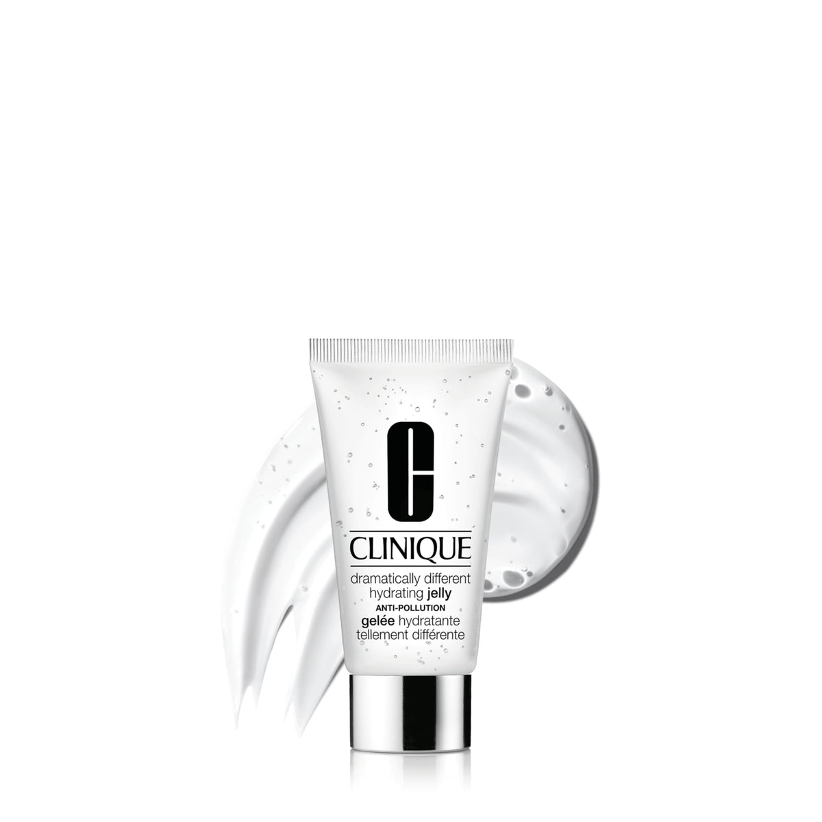 Clinique hydrating jelly front packaging shows clear jar and branding for trusted hydration