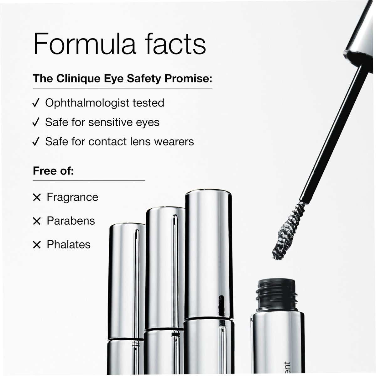 Clinique model applying brow gel for all-day hold and natural look benefit