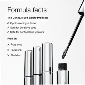 Clinique model applying brow gel for all-day hold and natural look benefit