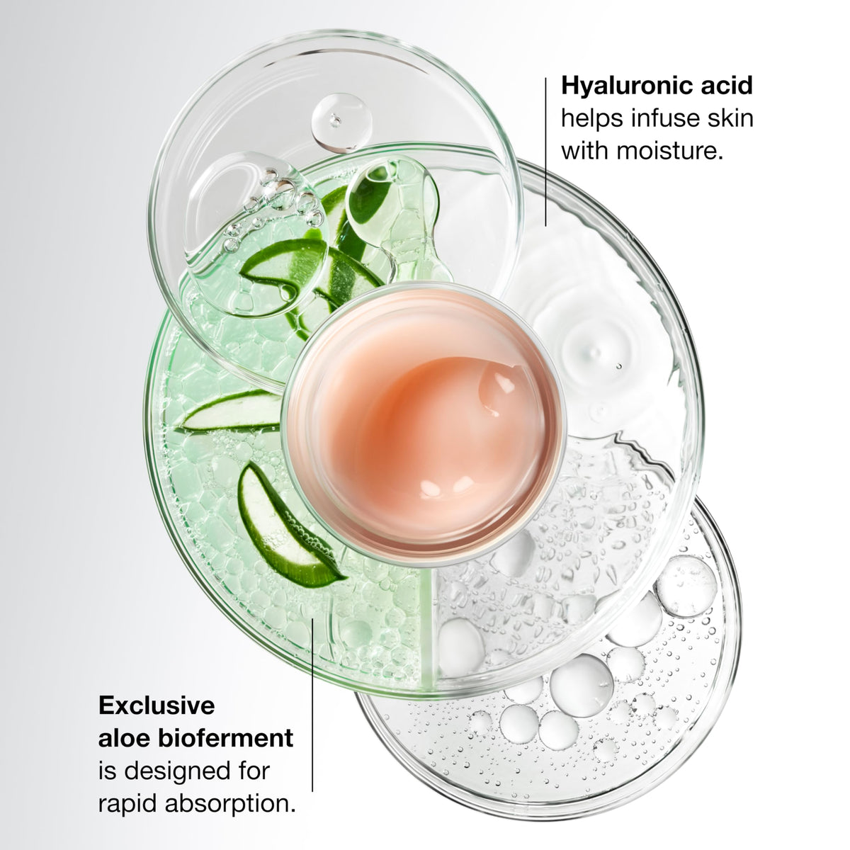 Clinique jar close-up label highlighting ingredients and dermatologist-tested benefits