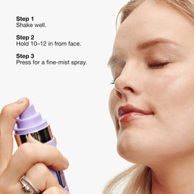 Clinique label close-up highlighting ingredients and alcohol-free benefit