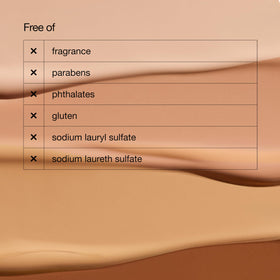 Clinique foundation on vanity showing daily routine protection benefit