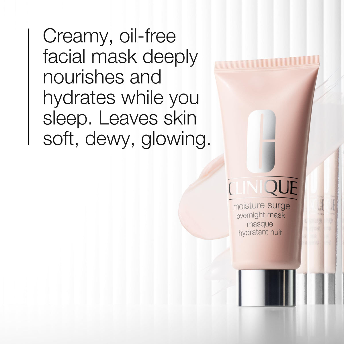 Clinique Lip Treatment tube in hand illustrating portable lip nourishment