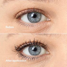 Clinique Moisture Surge being applied to cheek showing instant hydration