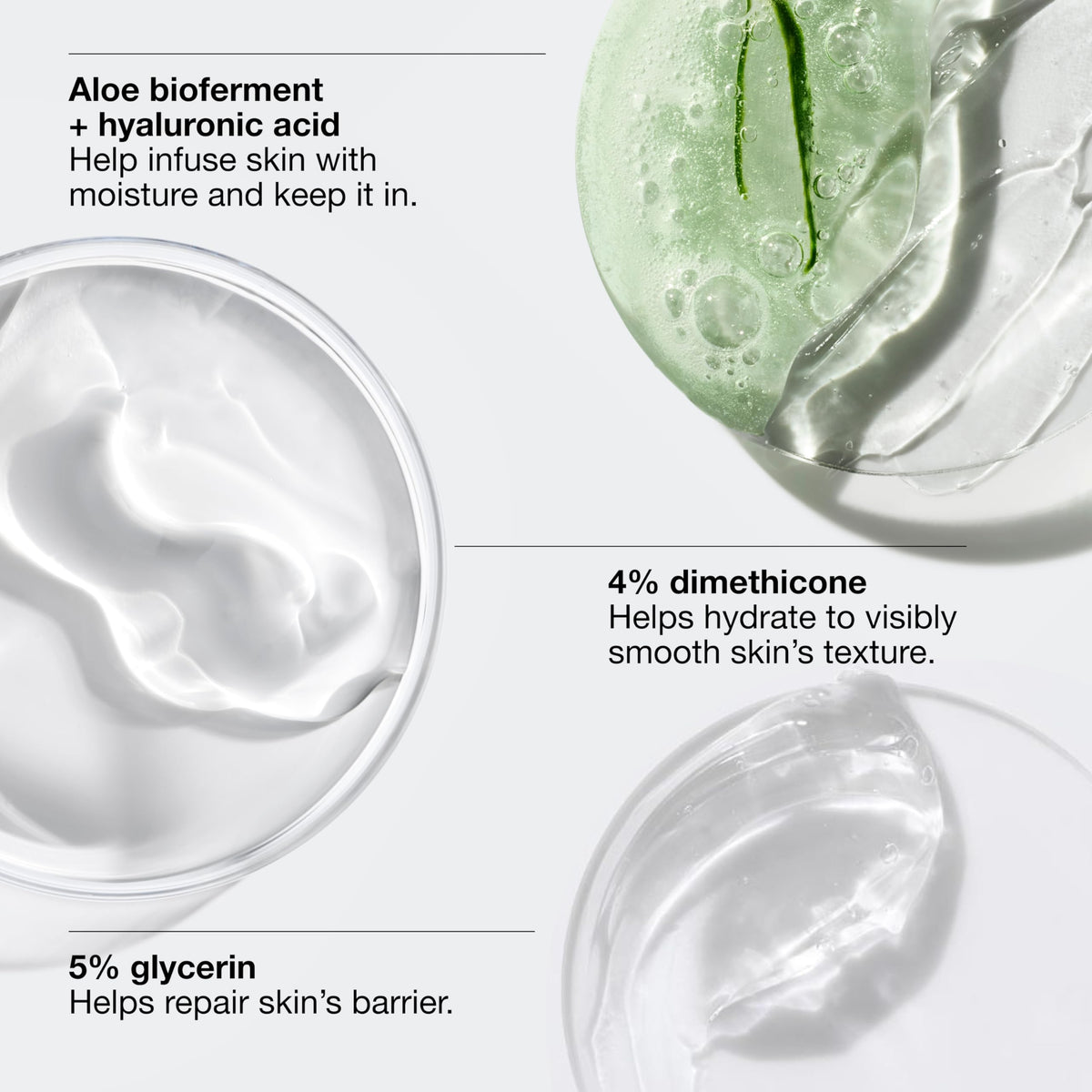 Clinique pump dispensing lotion for easy application and quick absorption