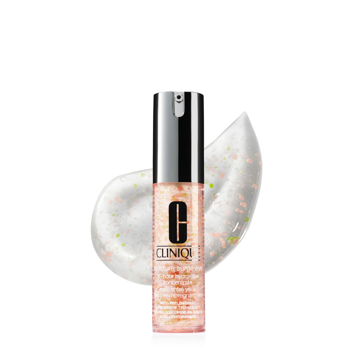 Clinique front packaging showing the compact 0.5 fl oz travel jar and product name benefits