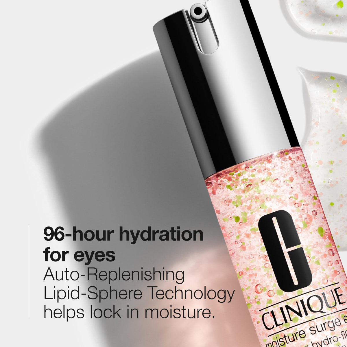 Clinique close-up of translucent water-gel texture highlighting lightweight hydration