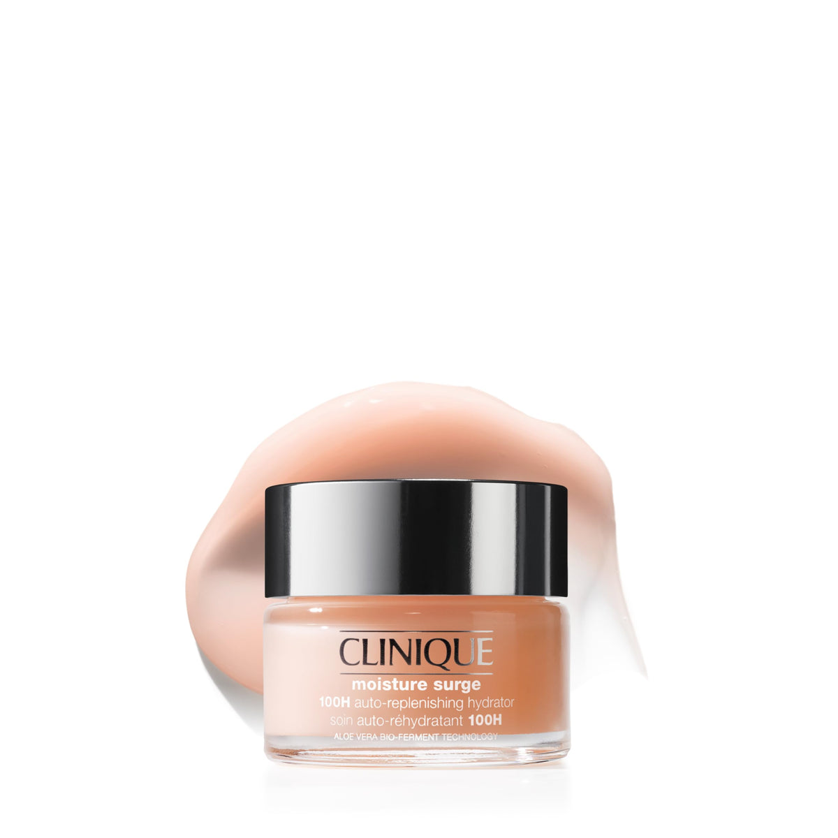 Clinique jar front view showing clean packaging and hydrating formula benefits