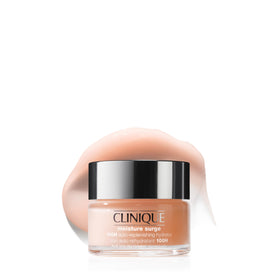 Clinique jar front view showing clean packaging and hydrating formula benefits