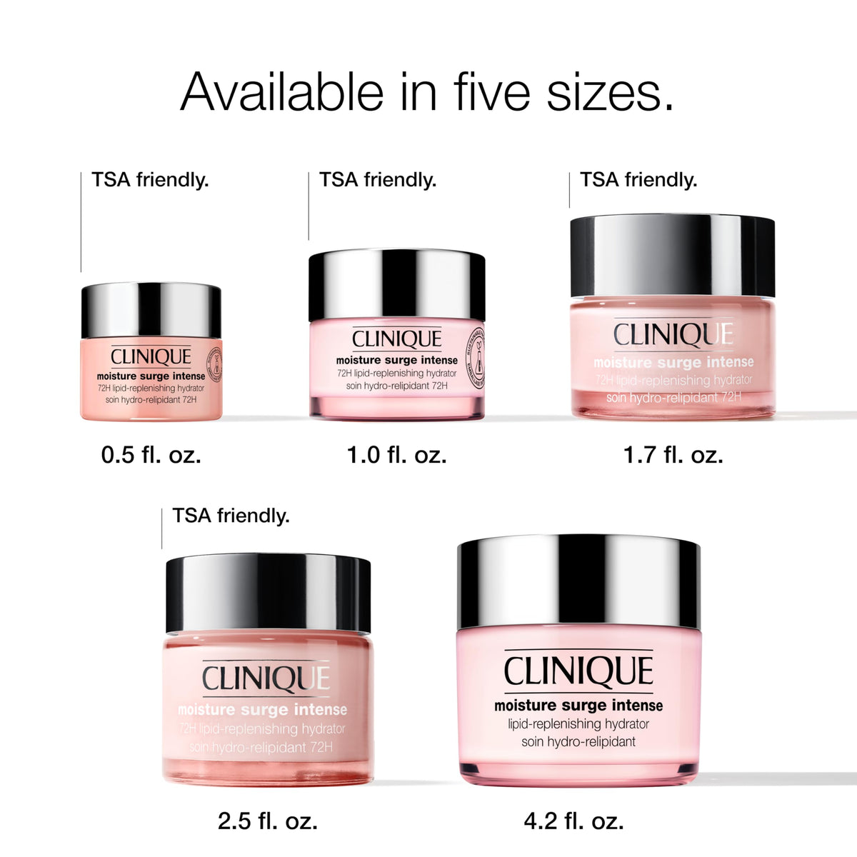 Clinique Moisture Surge on bathroom counter in lifestyle scene promoting daily routine use