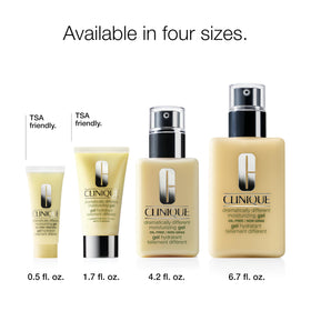 Clinique moisturizer on bathroom vanity lifestyle shot showing everyday routine convenience benefit