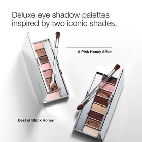 Clinique close-up powder texture demonstrating smooth, blendable finish