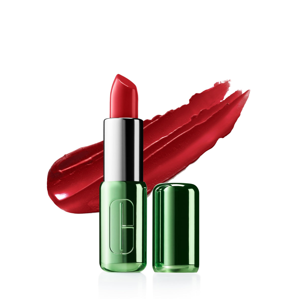 Clinique Pop front packaging showing shade and finish for easy selection