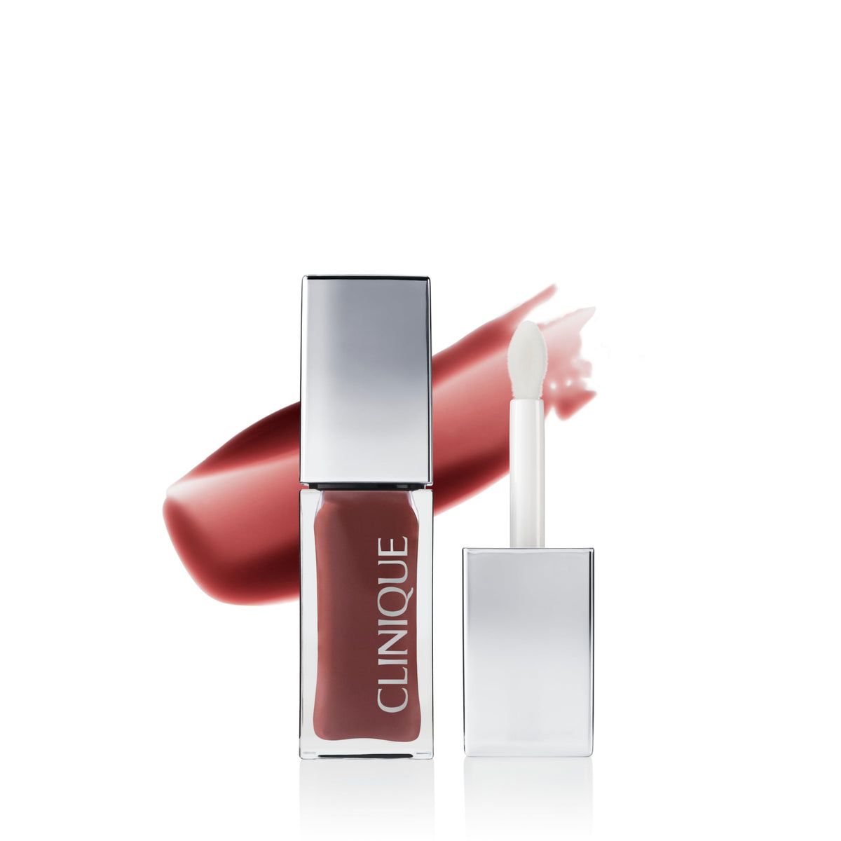 Clinique front packaging showing Nude Honey and clean design and portability