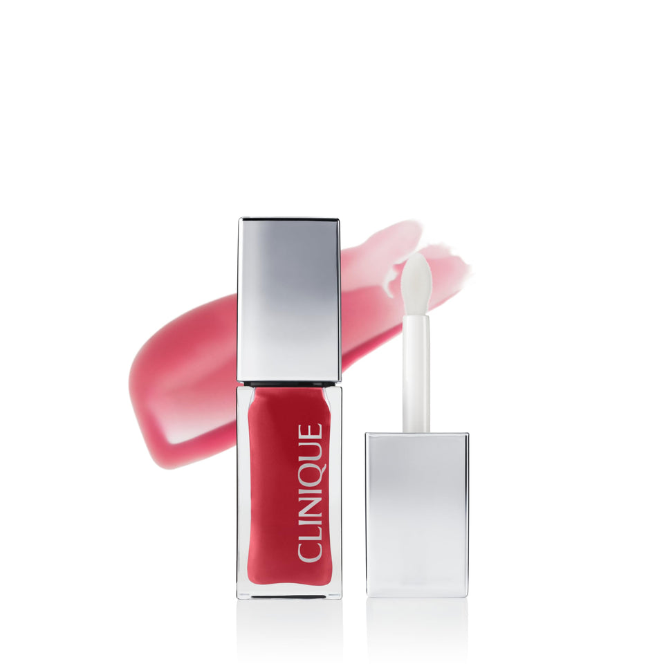 Clinique Pop Lip + Cheek front packaging showing shade and compact design for easy touch-ups