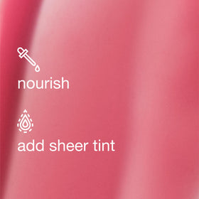Clinique tube next to finger to show size and portability for on-the-go touch-up benefit