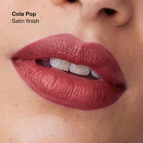 Clinique Pop Longwear lipstick bullet and tip detail for precise application