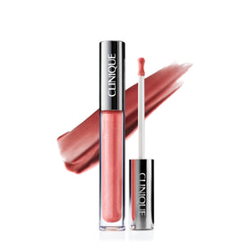 Clinique Pop Plush front packaging showing shade and high-shine finish benefit