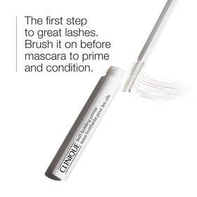 Clinique primer applicator wand closeup illustrating precise application benefit