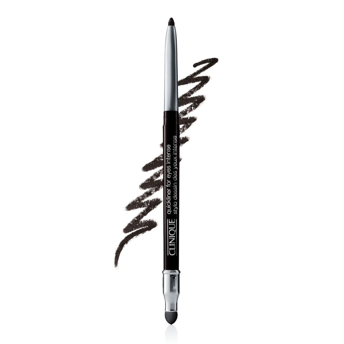 Clinique Quickliner front packaging showing product name and shade for clear identification and confidence
