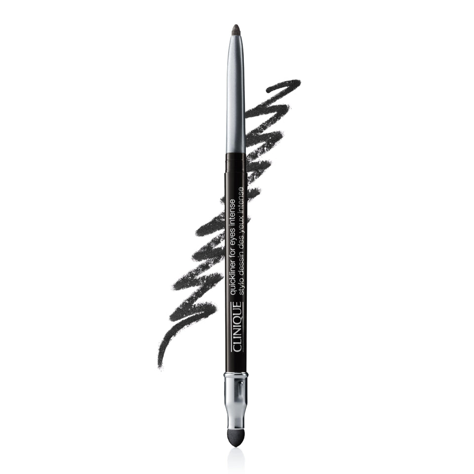 Clinique Quickliner front packaging showing bold black shade and benefits