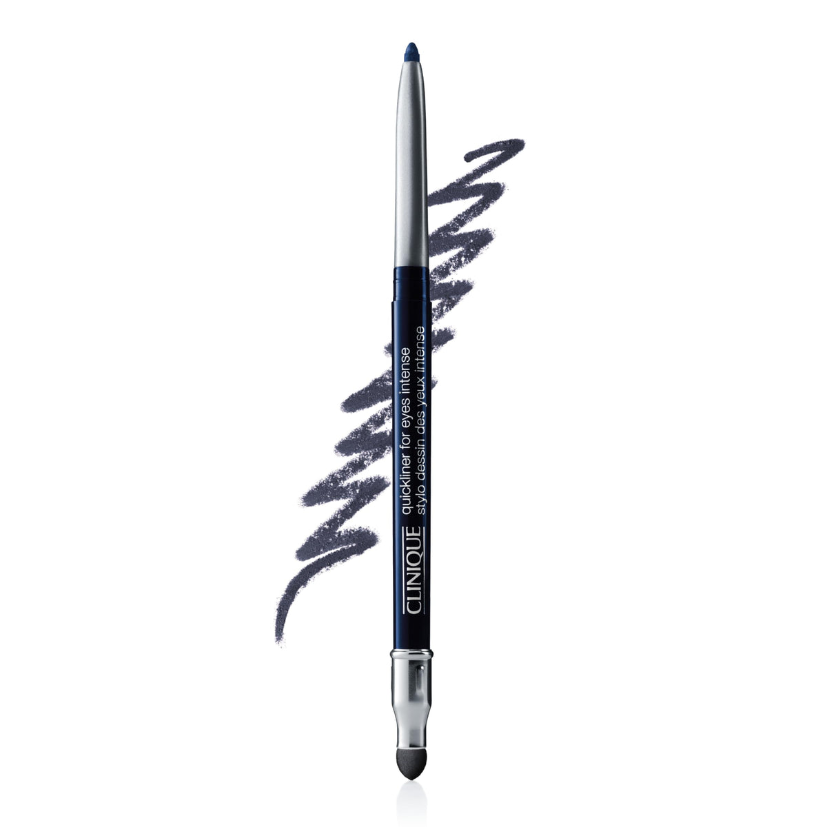 Clinique Quickliner front packaging showing pencil and branding for easy selection and bold color