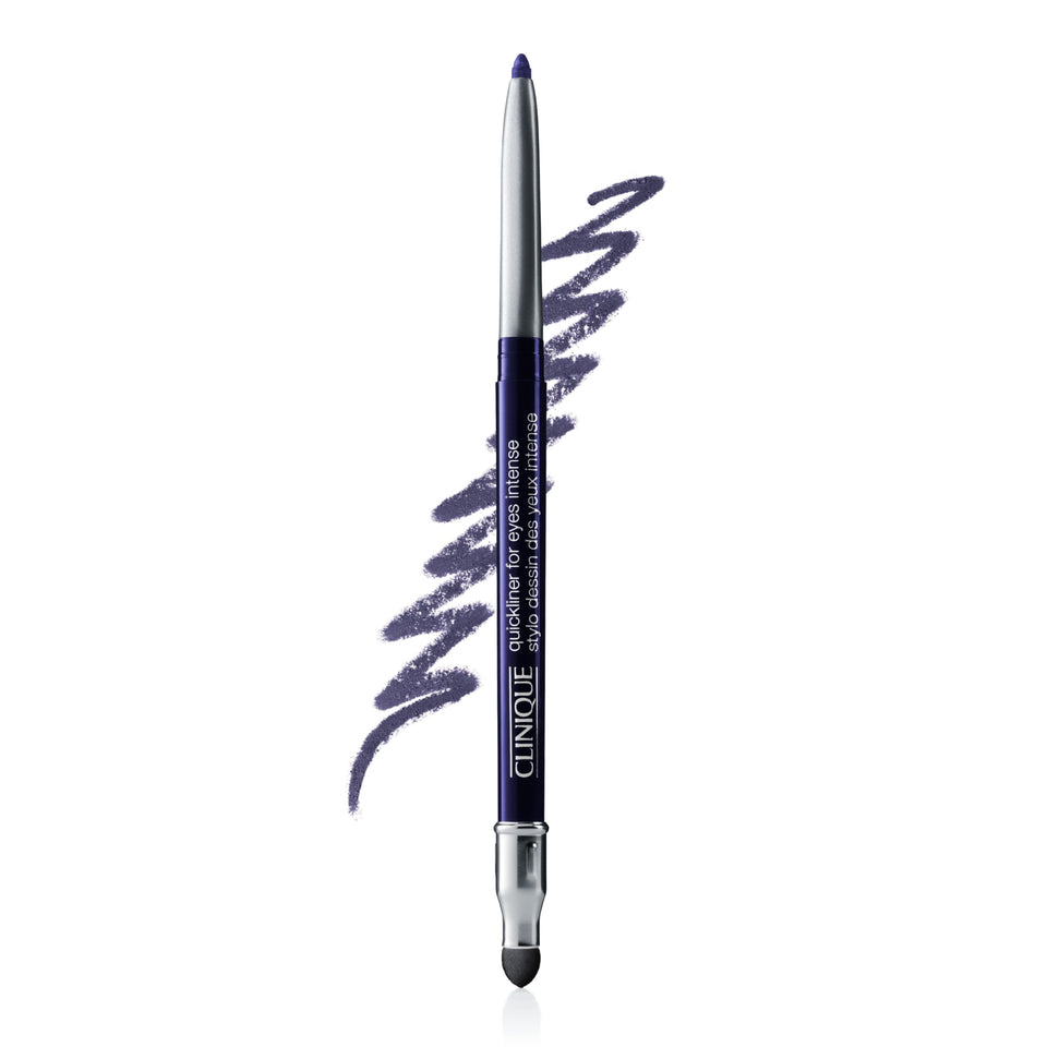 Clinique Quickliner front packaging showing plum shade and benefits