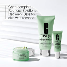 Clinique gentle cleanser pump close-up demonstrating easy, non-irritating dispense