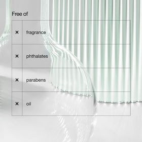Clinique ingredients label close-up showing hyaluronic acid and aloe