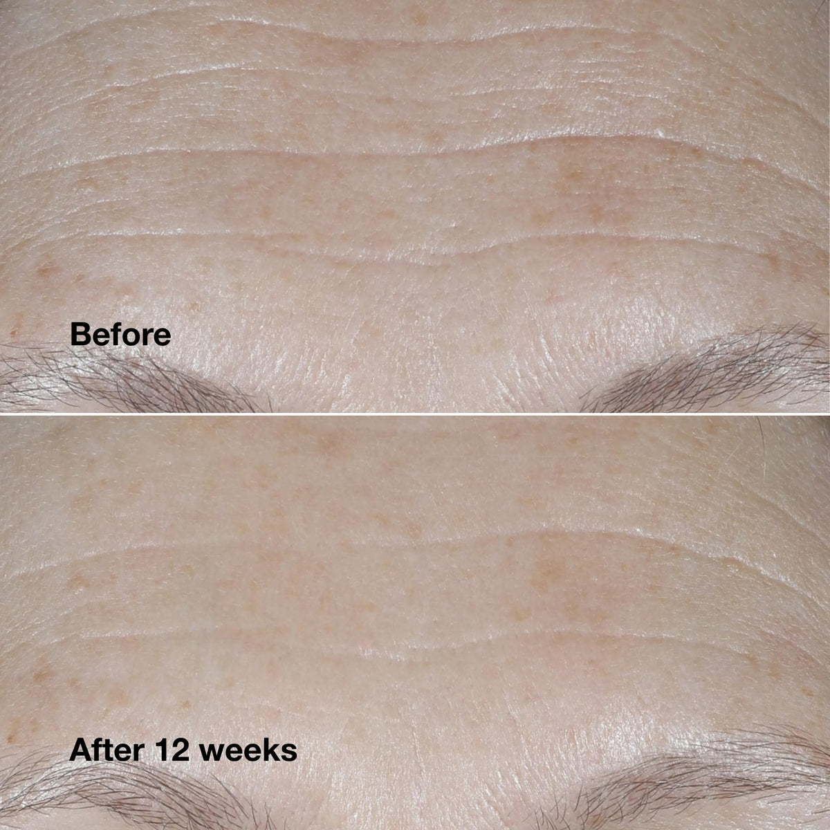 Clinique ingredient panel close-up highlighting peptides and SPF