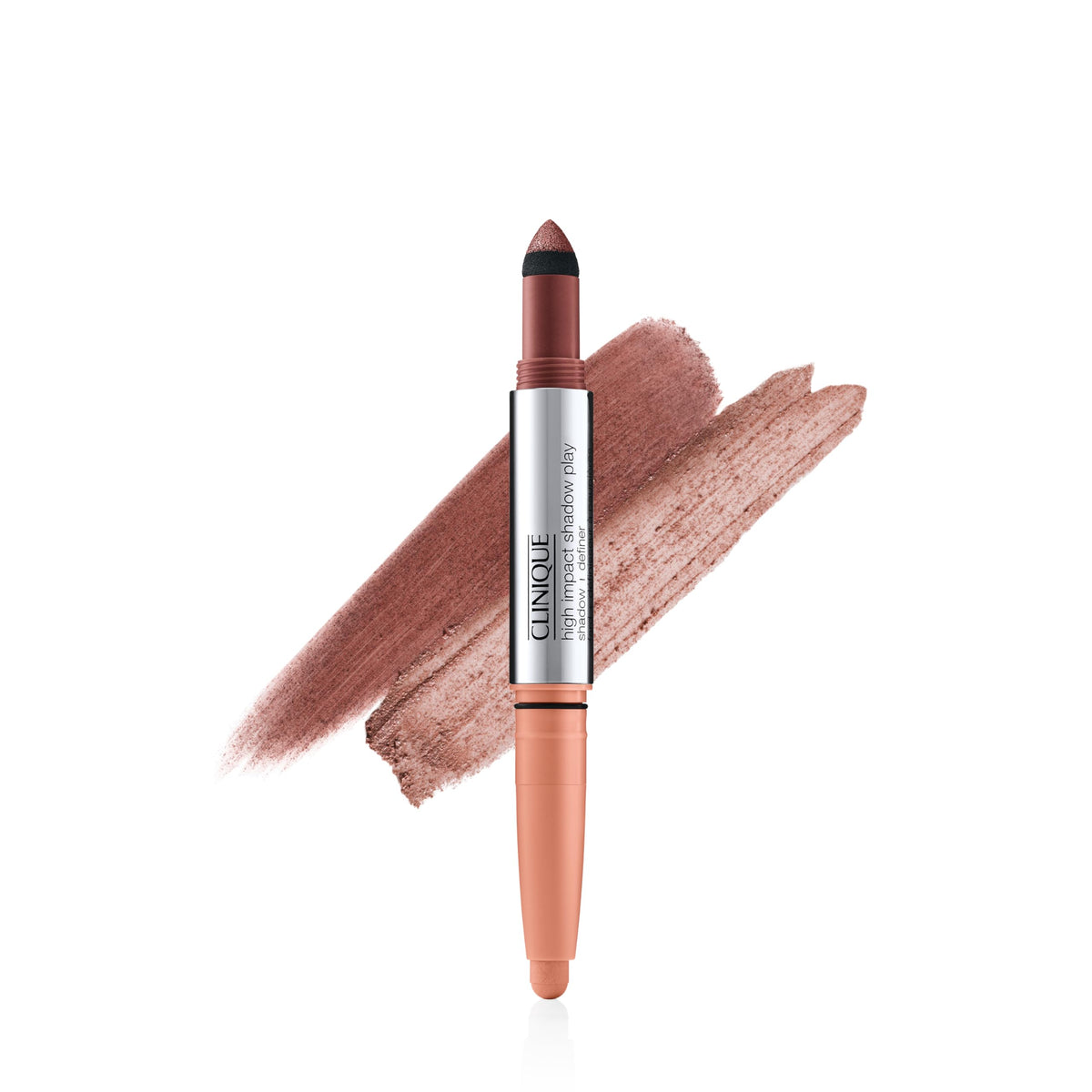 Clinique Strawberries And Chocolate front view showing dual-ended stick and shade pair benefits