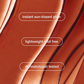 Clinique gel texture close-up, lightweight formula for smooth blending