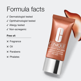 Clinique placed on bathroom vanity illustrating daily routine compatibility