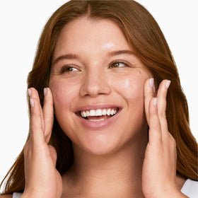 Clinique Superdefense applied under foundation demonstrating priming and makeup-ready finish