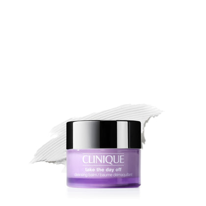 Clinique jar front view showing label and compact 1 ounce size benefit