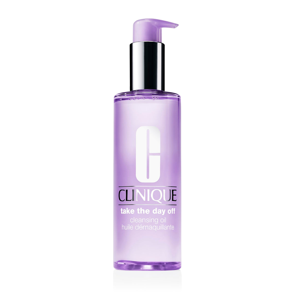 Clinique cleansing oil front packaging showing bottle and label for easy identification and trusted brand