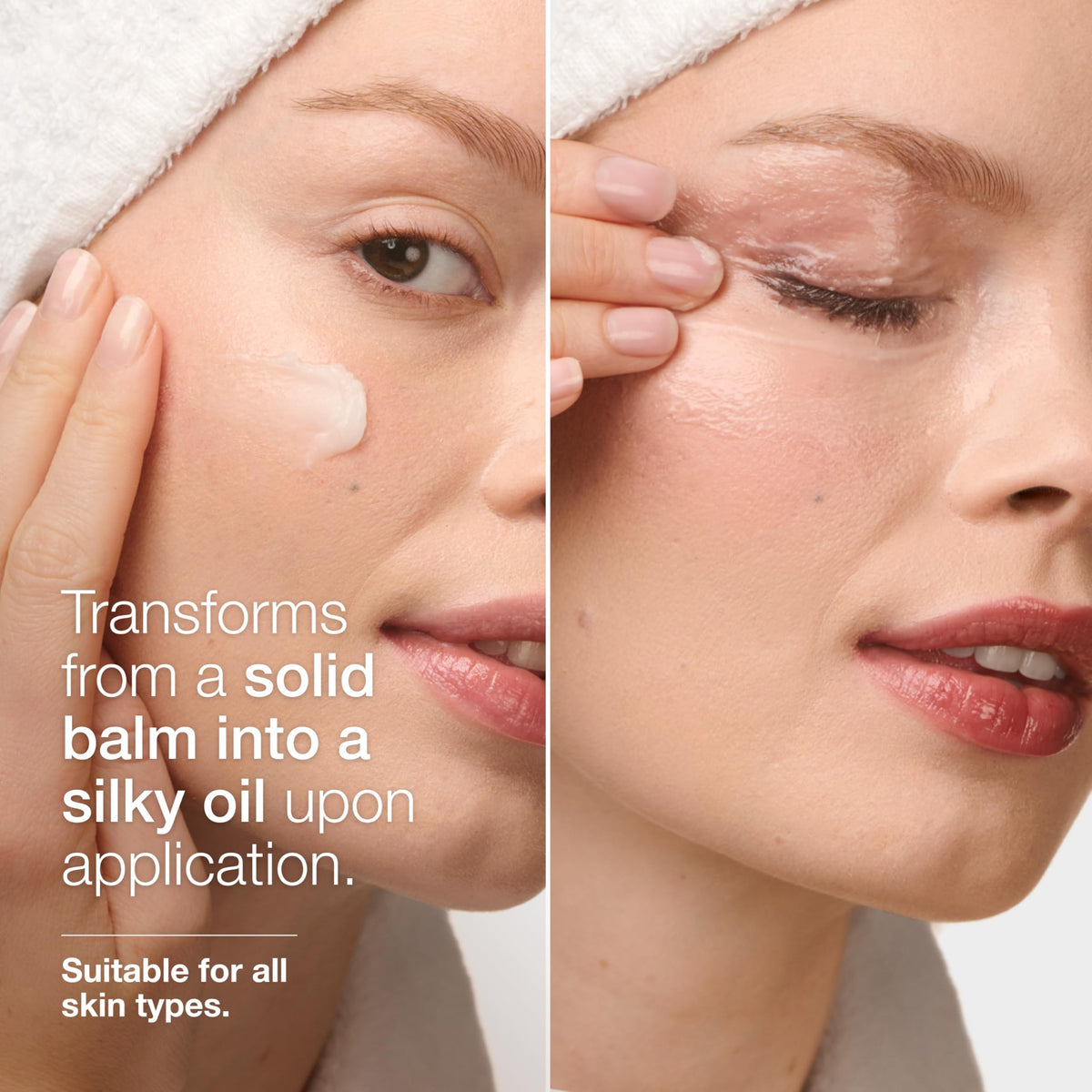 Clinique product next to common items illustrating 1 ounce travel-friendly size