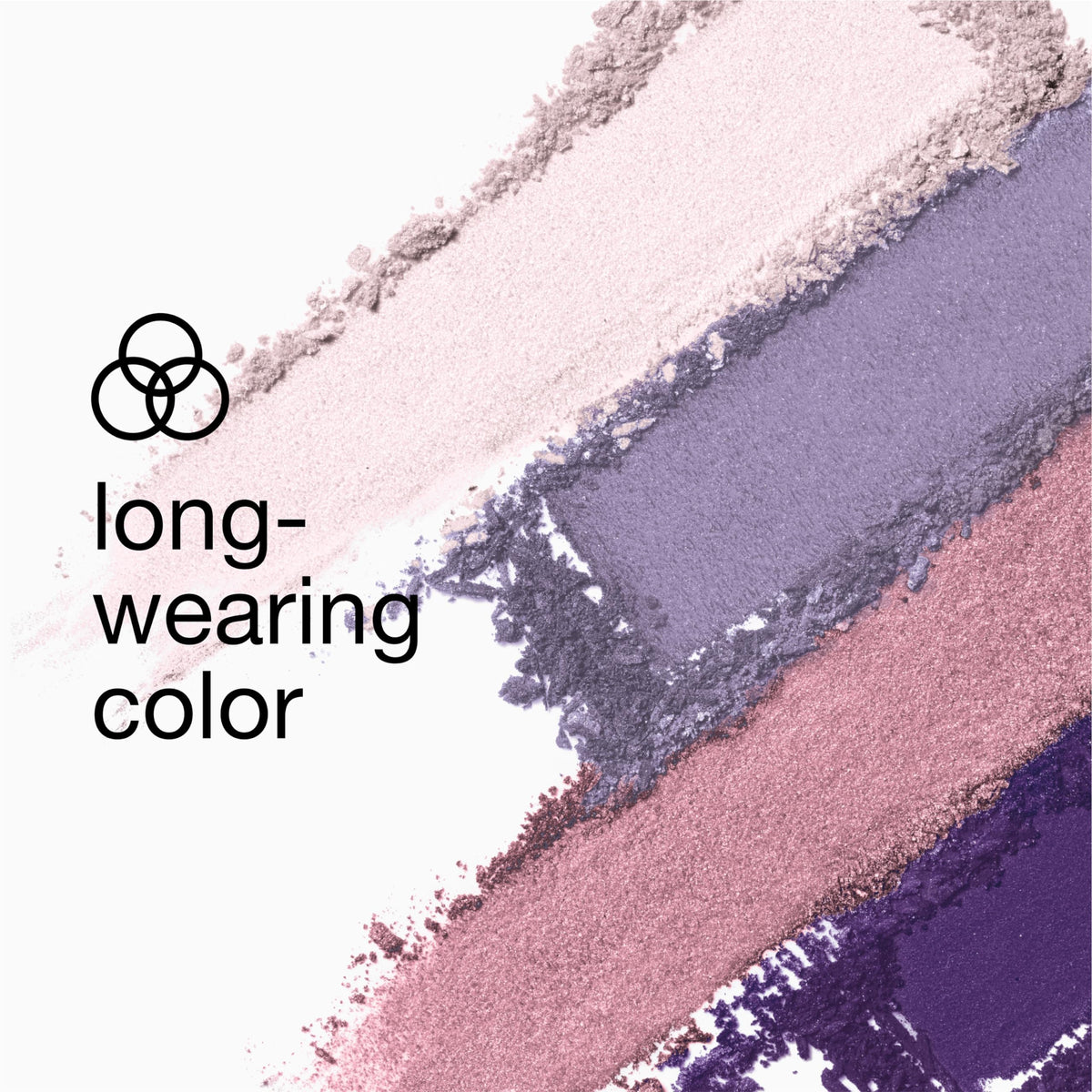 Clinique Teddy Bear shadows applied on eye demonstrating wearable, buildable color payoff