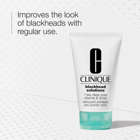 Close-up of Clinique gel-to-scrub texture highlighting gentle exfoliation benefit