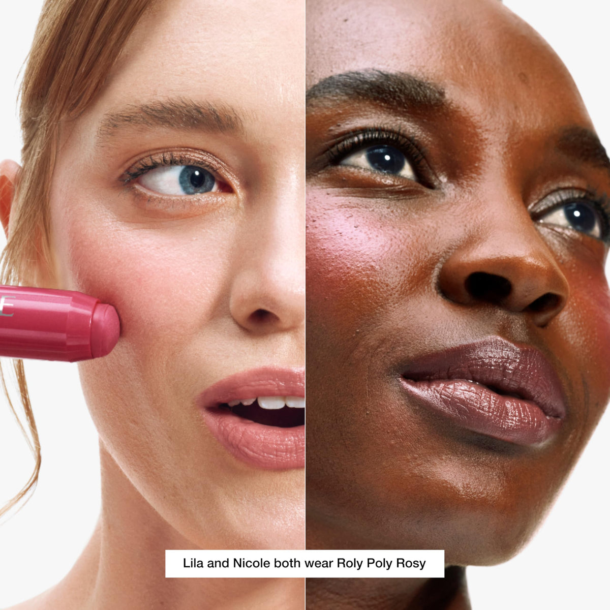 Clinique texture swipe on skin showing blendable pigment and natural finish
