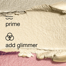 Clinique blended on eyelid close-up showing natural long-lasting finish