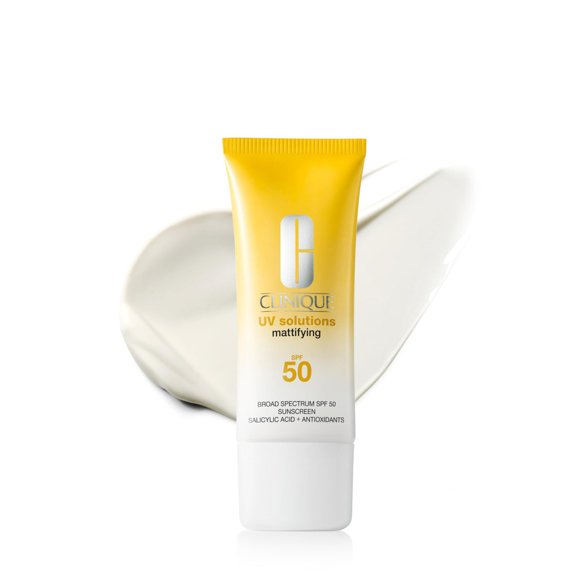 Clinique front packaging showing SPF 50 for clear protection