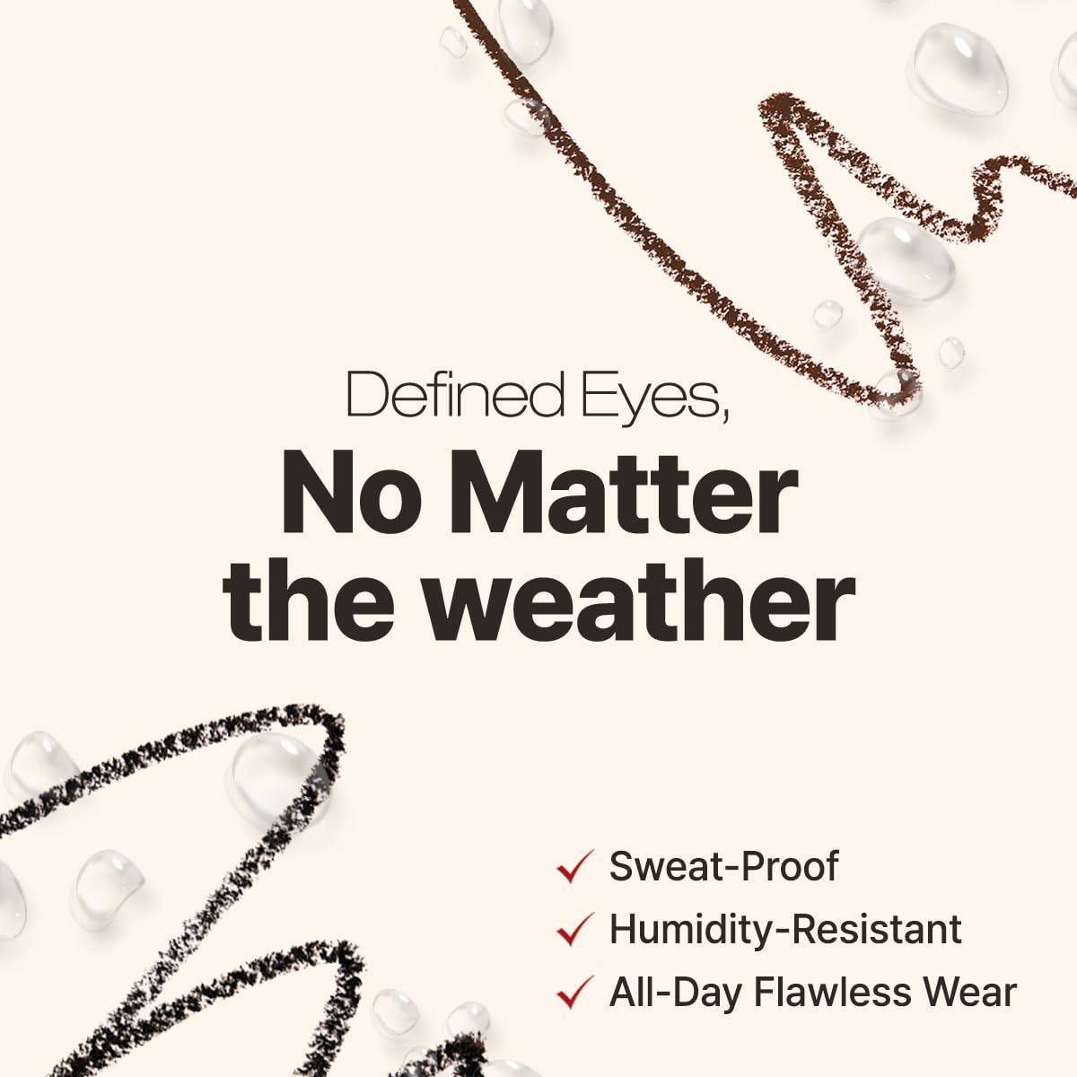 CLIO PROFESSIONAL application on eyelid demonstrating smooth blend and definition