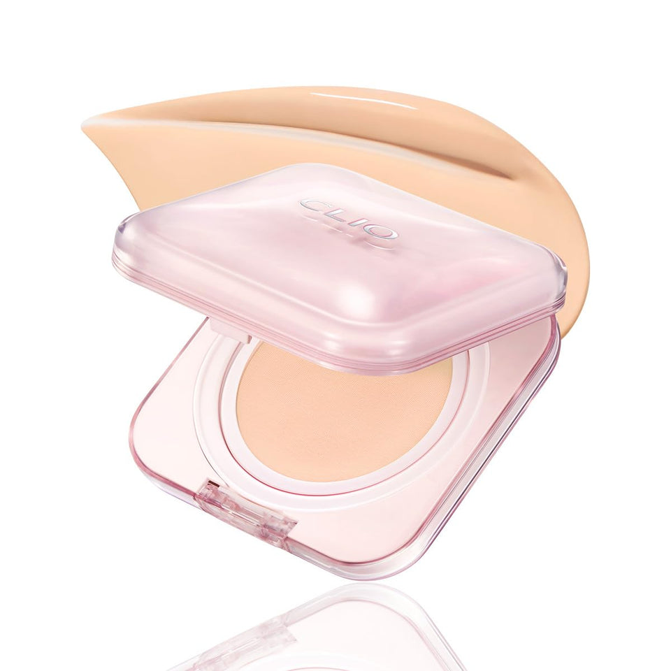 CLIO PROFESSIONAL front packaging showing elegant compact and shade label benefit quick identification