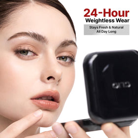 CLIO on model full face showing flawless coverage and camera-ready skin