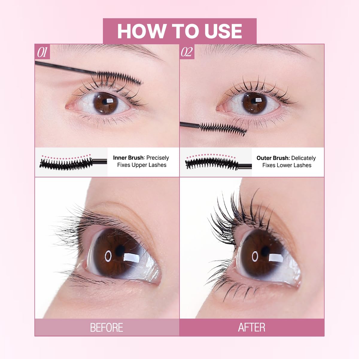 CLIO PROFESSIONAL brush tip detail illustrating precision and control