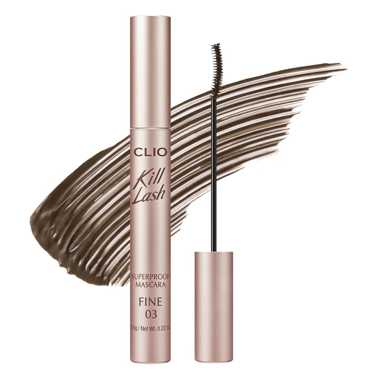 CLIO PROFESSIONAL tube front showing muted grey shade and neat design benefit
