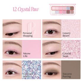 CLIO PROFESSIONAL natural daytime eye look using matte shades for subtle enhancement